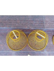 Đèn mây tre đan tăm (không giấy)