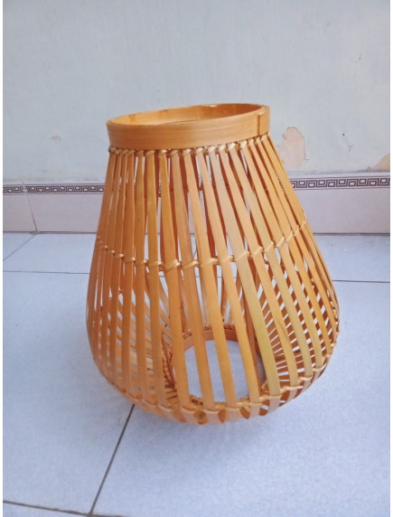 Đèn mây tre đan hình nơm túm f24h24