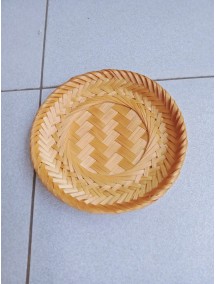 Đĩa mây tre đan tròn d26h2